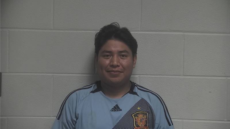 Booking photo of Carmelino Reynoso-perez