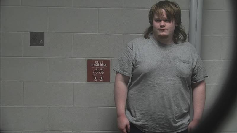 Booking photo of Brendan Parkin