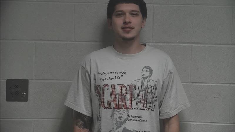 Booking photo of Ethan Rodgers