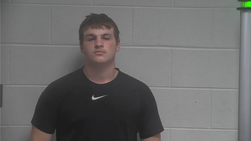 Booking photo of Ayden Clark