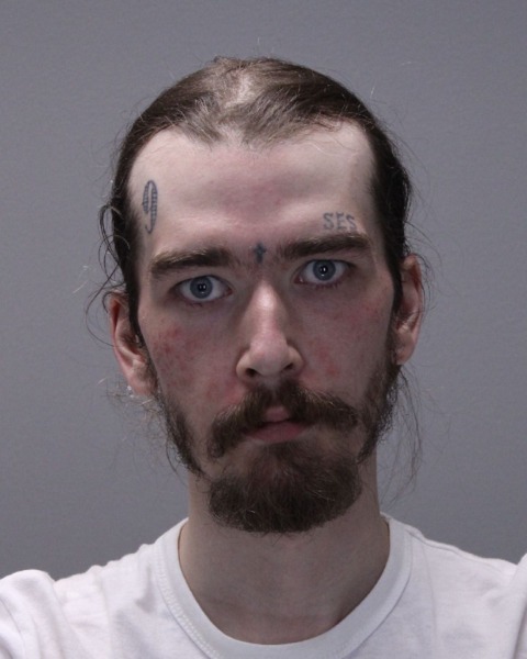 Booking photo of Ronald Sennett