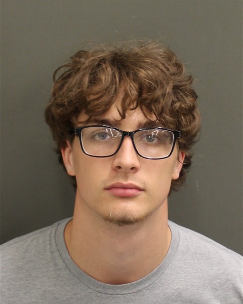 Booking photo of Liam Midden