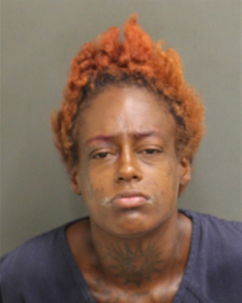 Booking photo of Myeshia Felder