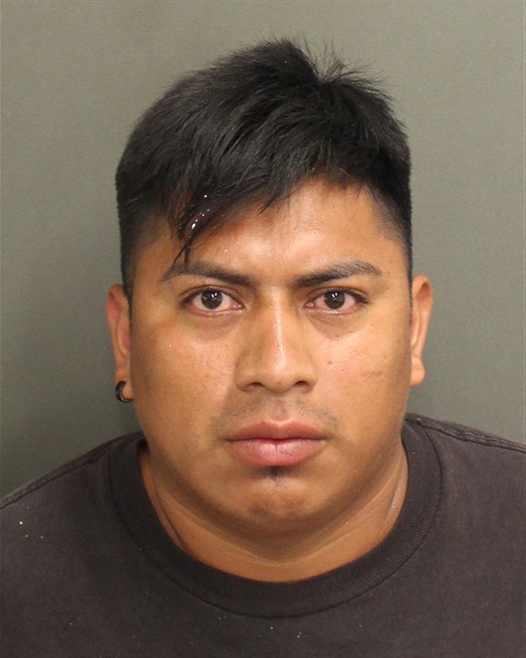 Booking photo of Erick Gomezcax