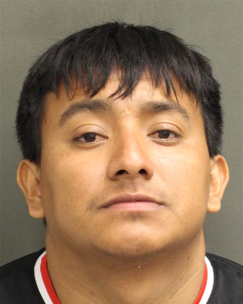 Booking photo of Ruben Paniagua