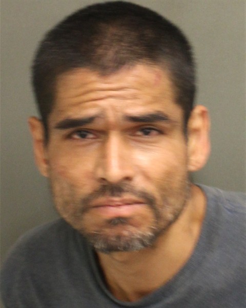 Booking photo of Andres Acevedovega