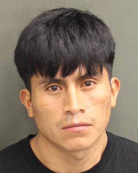 Booking photo of Herman Lopezmorales