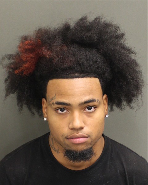 Booking photo of Andre Borges