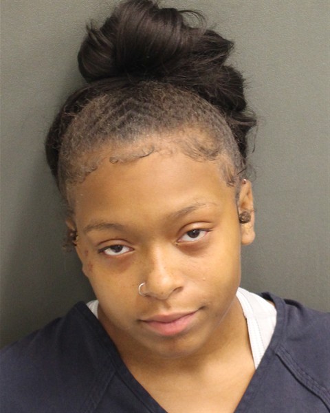 Booking photo of Brielle Young