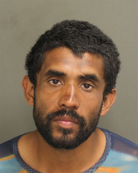 Booking photo of Alejandro Brambila
