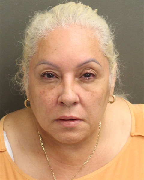 Booking photo of Mary Deltoro