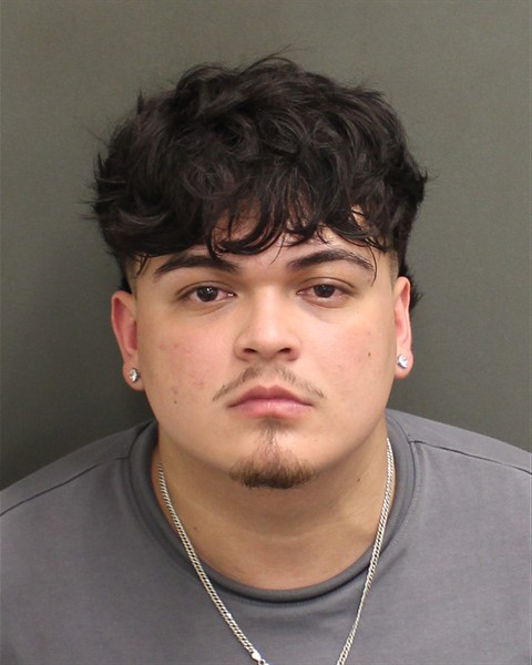 Booking photo of Sebastian Vanegas