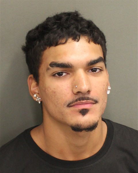 Booking photo of Elijah Velez
