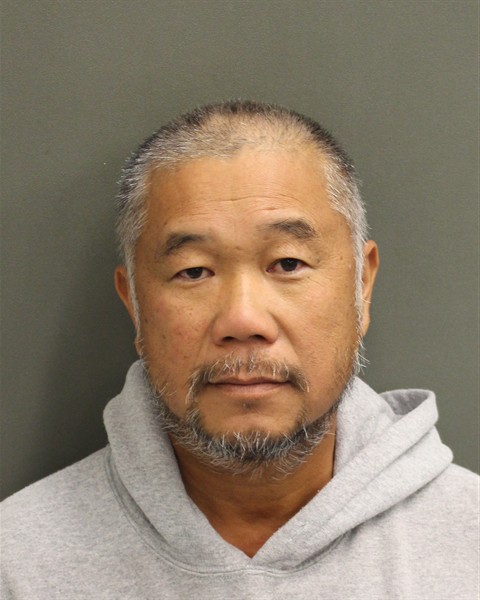 Booking photo of Michael Wu
