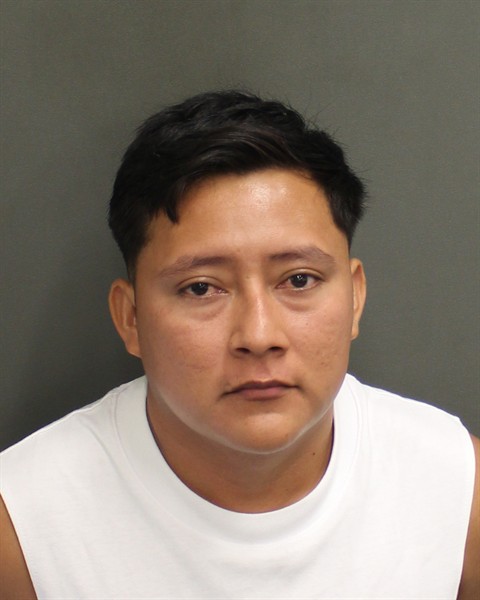 Booking photo of Manolo Perezramierz