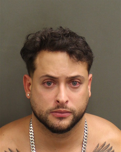 Booking photo of Alexander Leyva