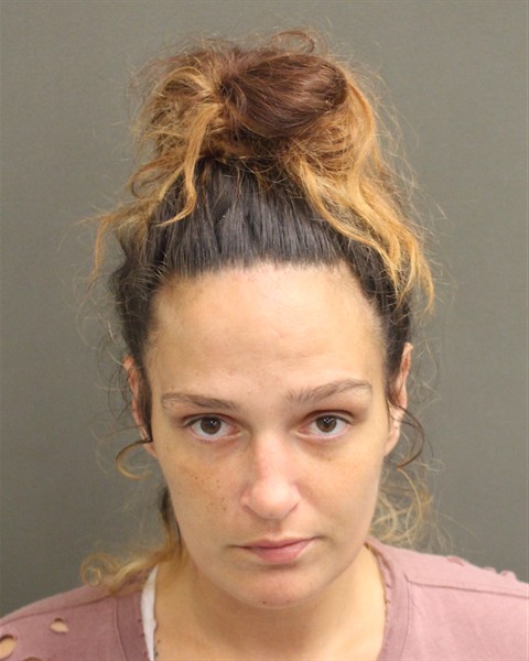 Booking photo of Mariah Gangler