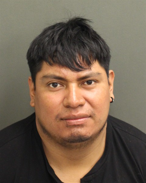 Booking photo of Marcos Lopez Aguilar