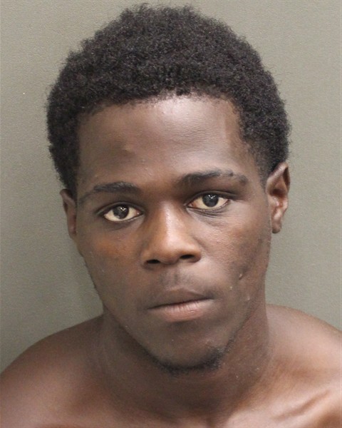 Booking photo of Denzel Fogle