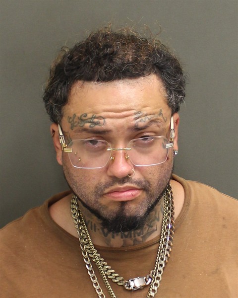 Booking photo of Marc Rodriguez