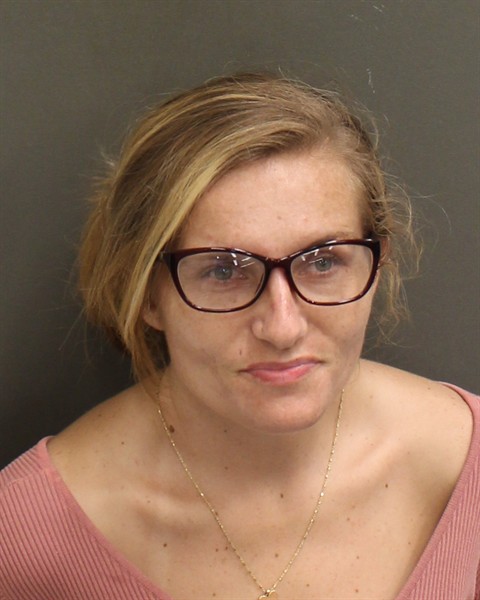 Booking photo of Megan Hollar