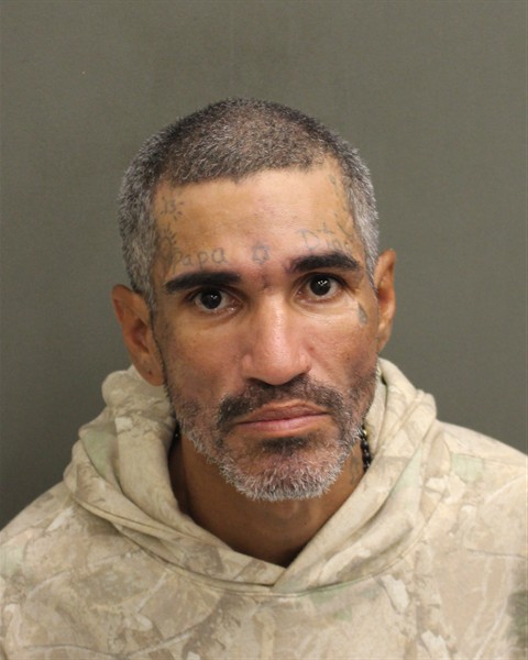 Booking photo of Israel Muniz