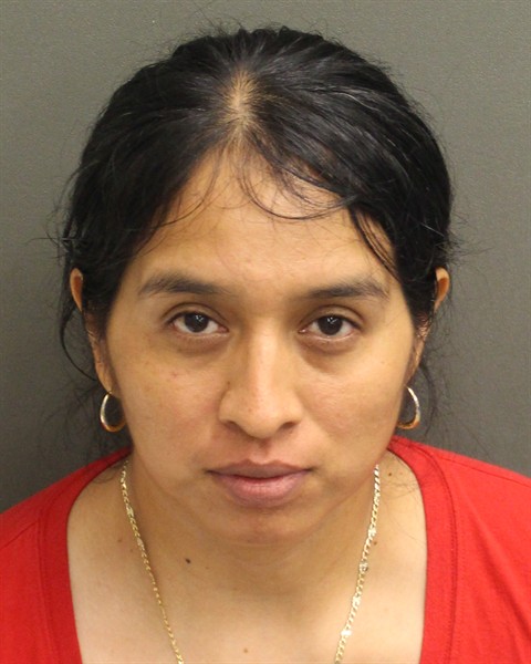 Booking photo of Sandra Cruzquiterio