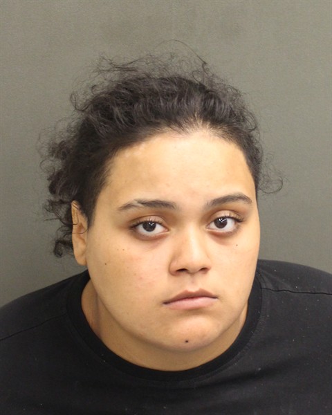 Booking photo of Haylee Carrasquillo
