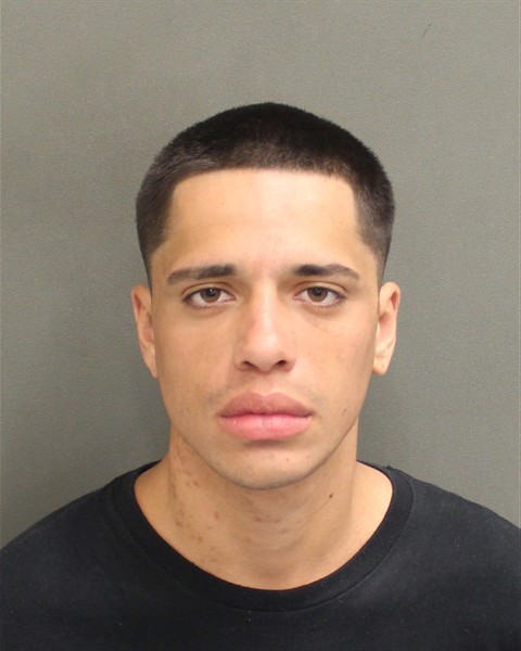 Booking photo of Kevin Caban