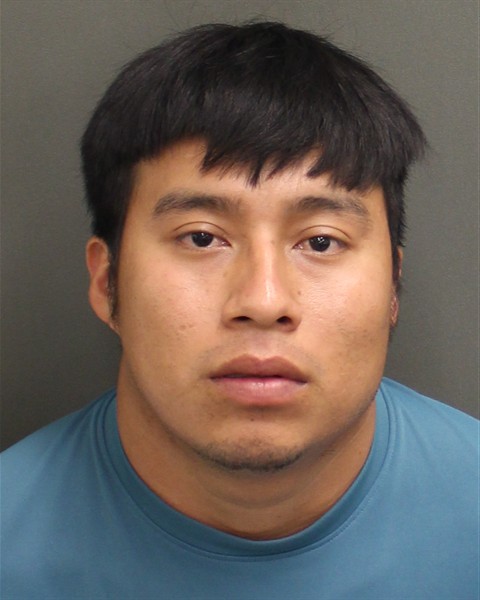 Booking photo of Mario Ruizsantiz