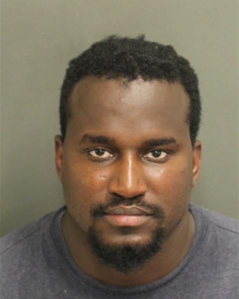 Booking photo of Jiovany Saintelus