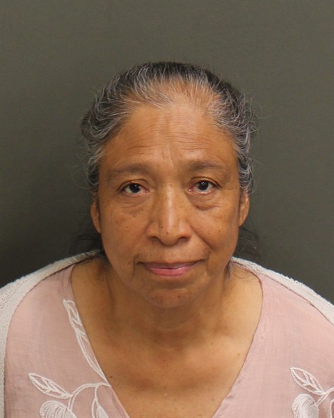 Booking photo of Ana Mirandagomez