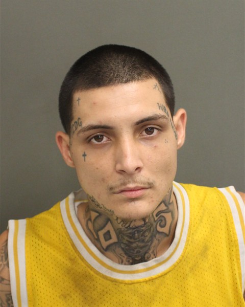 Booking photo of Sebastian Gomez
