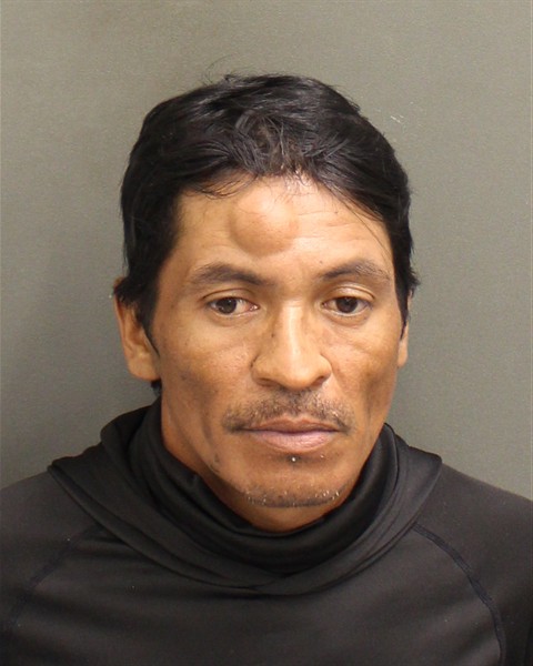 Booking photo of Diego Morenocampos