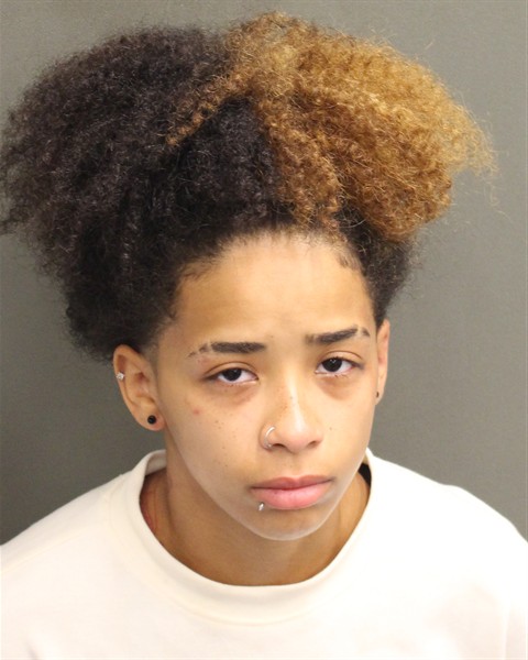 Booking photo of Kaylan White