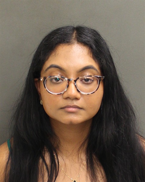 Meghana Ganjam booking photo
