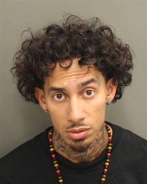 Booking photo of Kevin Vega