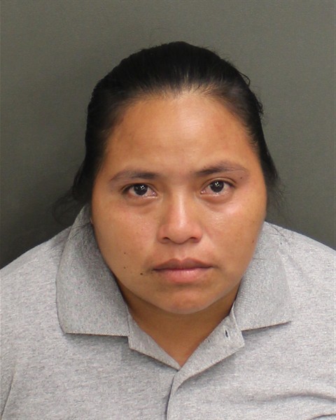 Booking photo of Micaela Castanonmejia
