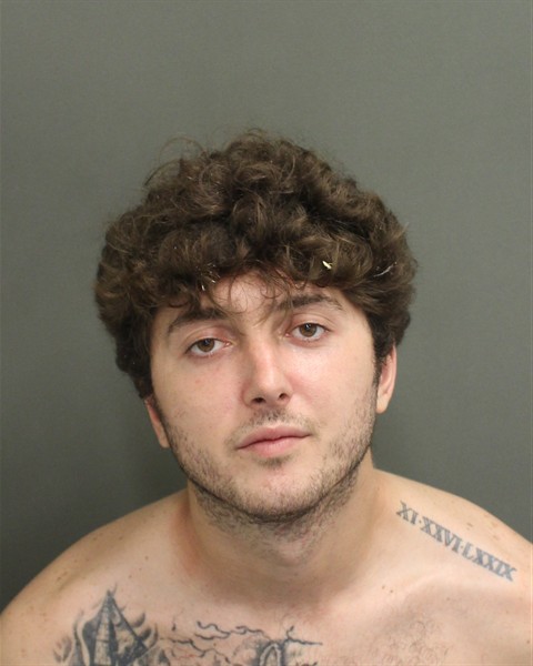 Booking photo of Brandon Alvear