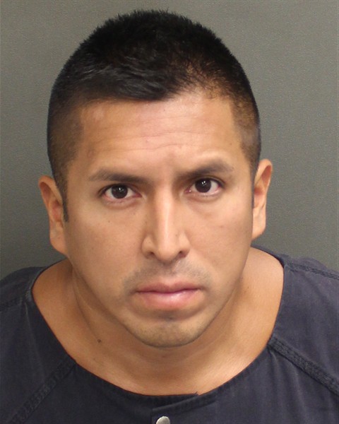 Booking photo of Miguel Ramos Garcia