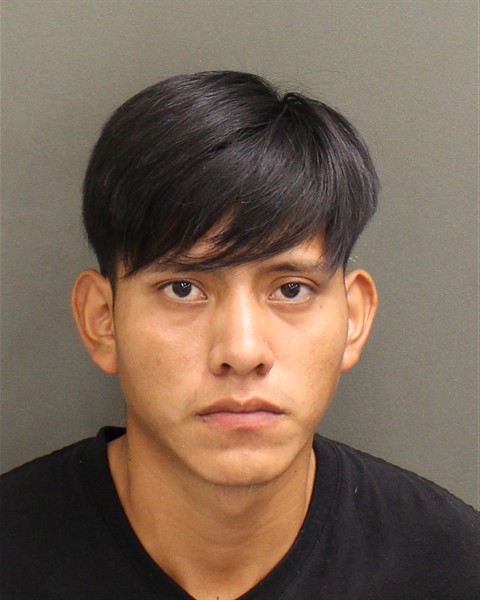 Booking photo of Milton Zacariasagustin