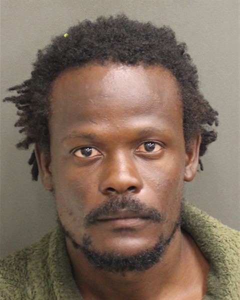 Booking photo of Frantz Saintgermain