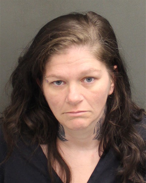 Booking photo of Kimberly Hinton