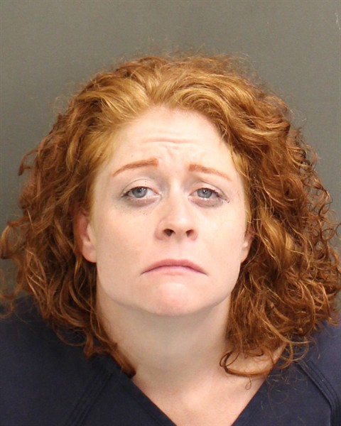 Booking photo of Rachel Dellinger