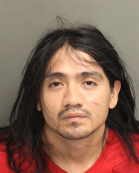 Booking photo of Orlando Vargas
