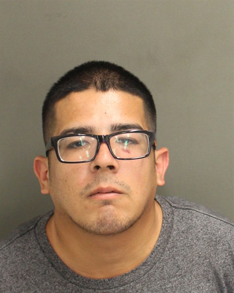 Booking photo of Victor Medellin