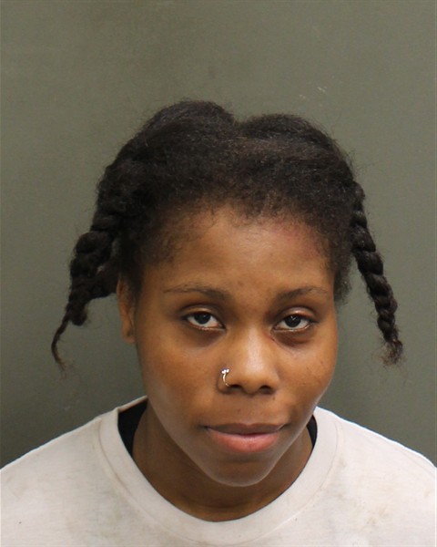Booking photo of Zaasia Garrett