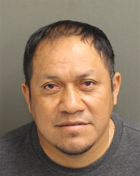 Booking photo of Selvin Castanontoyon