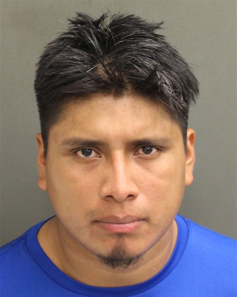 Booking photo of Israel Hernandez