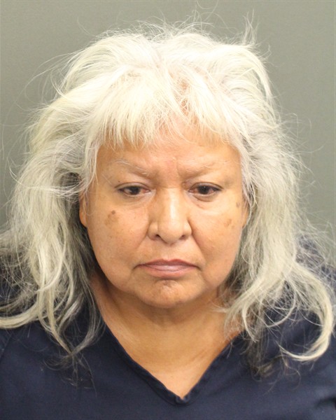 Booking photo of Vilma Roy